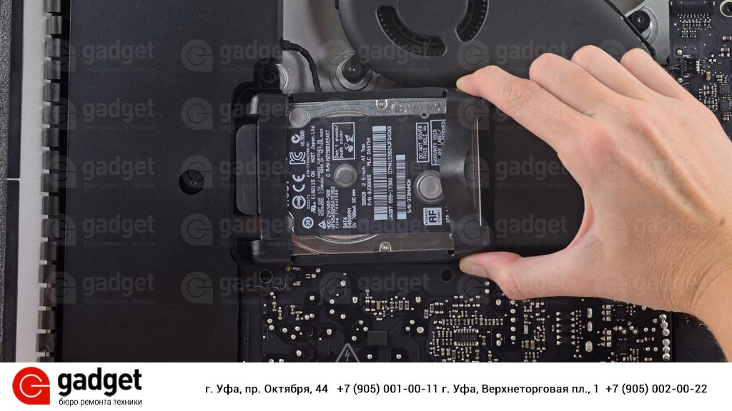 Установка SSD в iMac